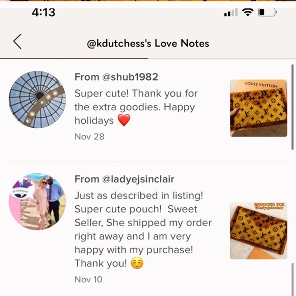 Last 1! - Authentic Louis Vuitton Monogram Clear Clutch Pouch ⚠️ with NO BOX ⚠️ - Picture 7 of 11